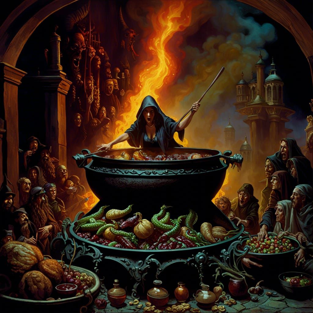 Witches’ Brew (Innards Stew)