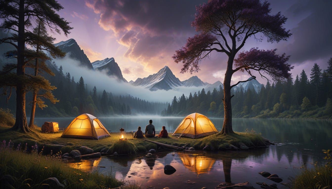 family  camping