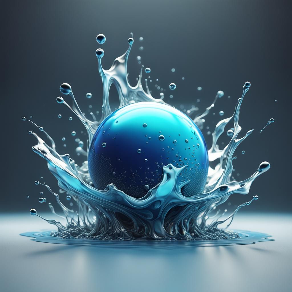 Hyperrealistic Macro Sci-Fi Scene in HR Giger Style