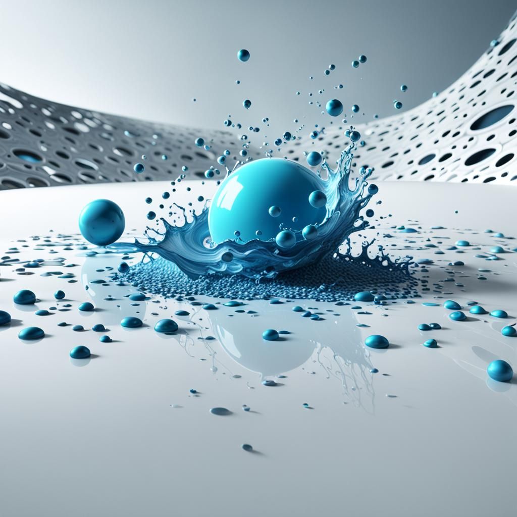 Hyperrealistic Macro Sci-Fi Interface in Giger Style