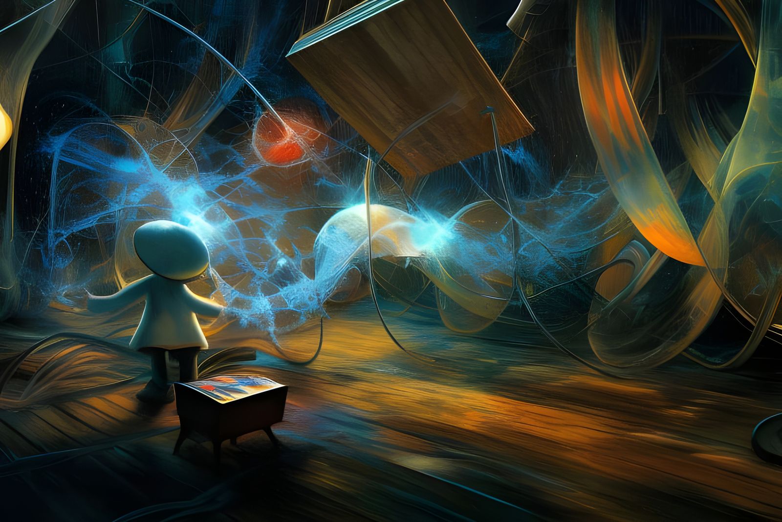 Hyperrealistic Folk Singers in Magical Fantasy Art