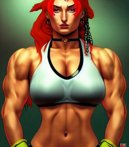 Sophie Turner as C.Viper in Comic Art Style