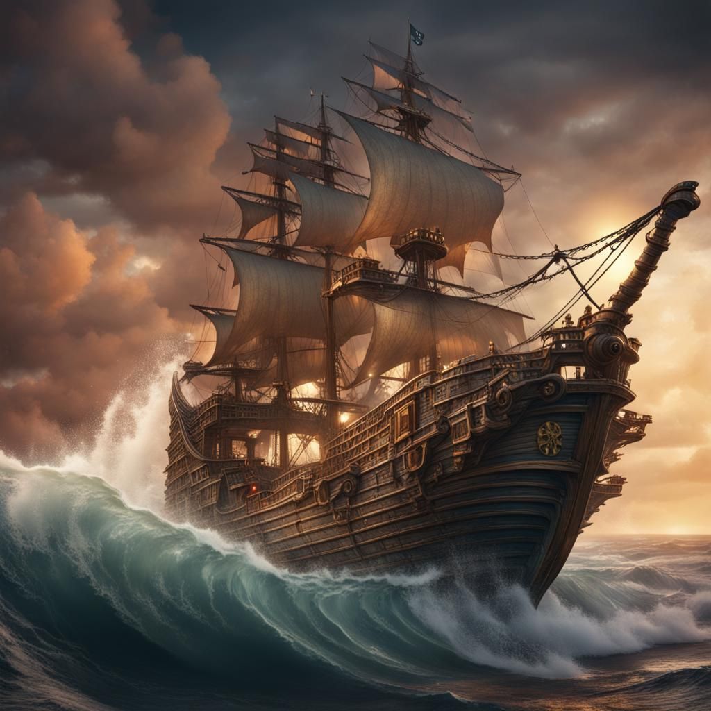Pirate Ship Rides the Wave of Knowledge