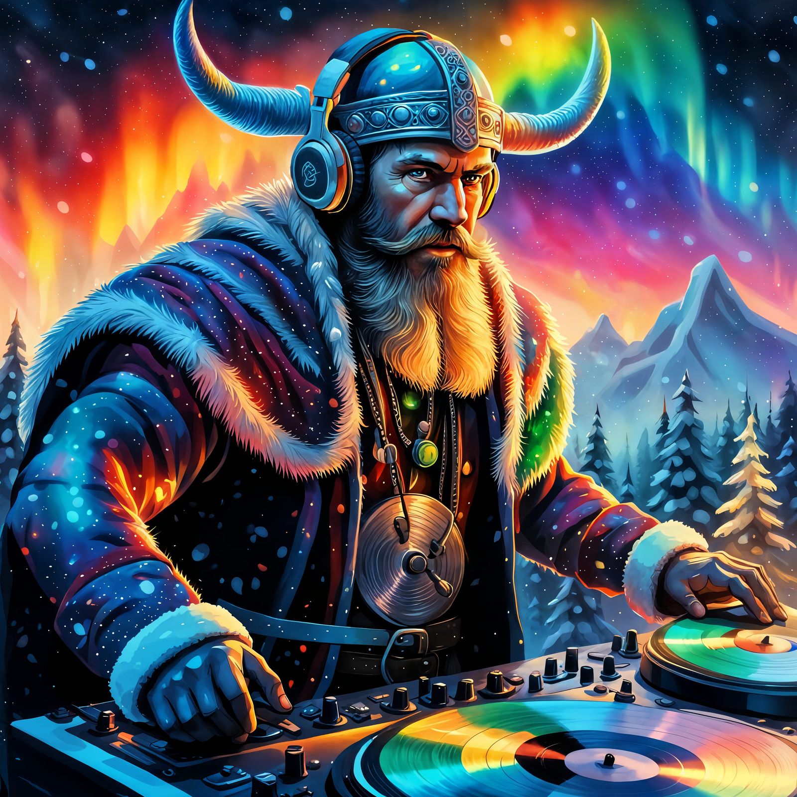 DJ Viking Santa