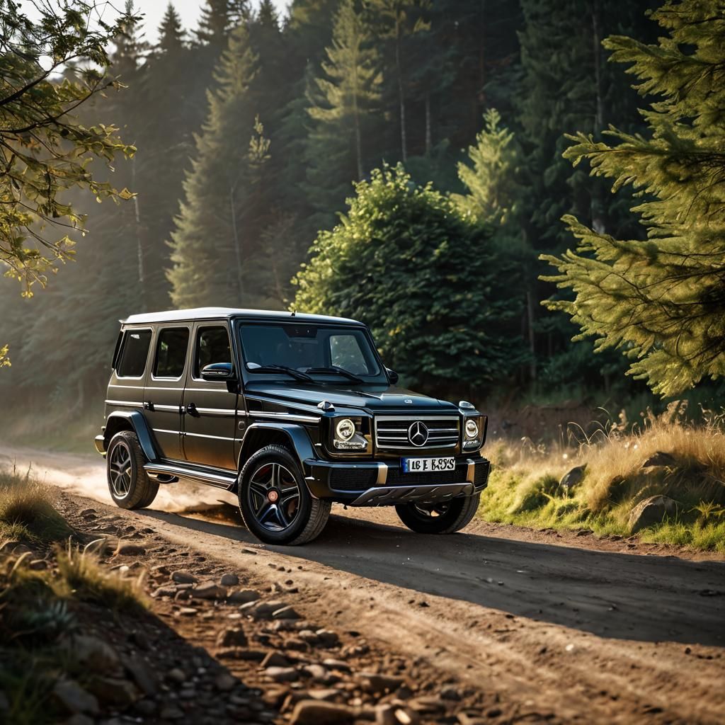 Mercedes-Benz G-Class in Professional Car Photography