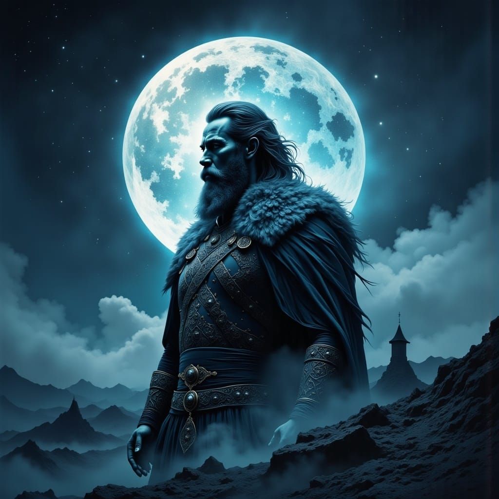 Nordic God Mani Drowns World in Darkness