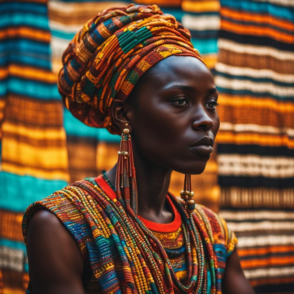 Bright African Culture in Dreamy 8k Concept Art