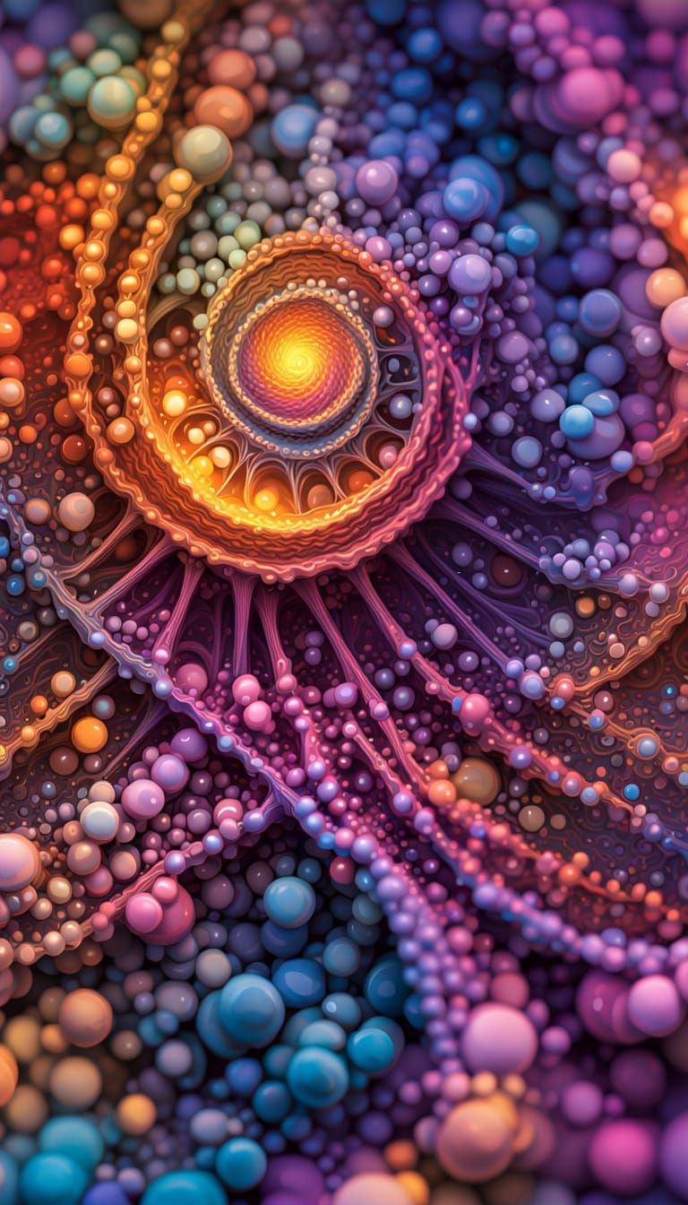 Pulsating Crystalline Structure of Pure Thought