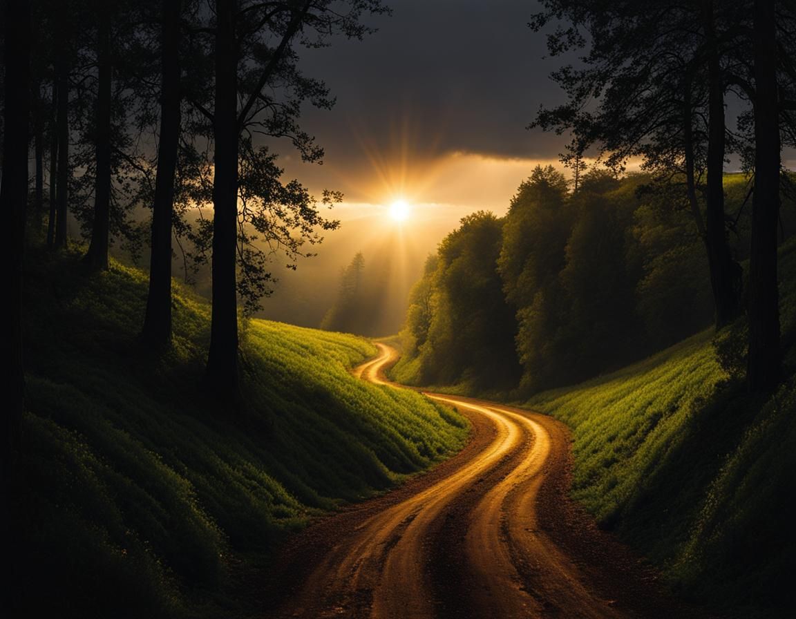 Hopeful Light at the End of a Dark Tunnel