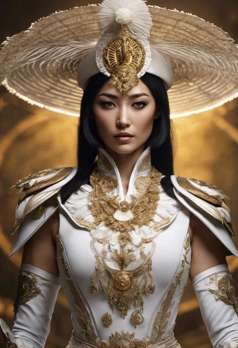 Ashrah: Mortal Kombat Priestess in Violet Outworld