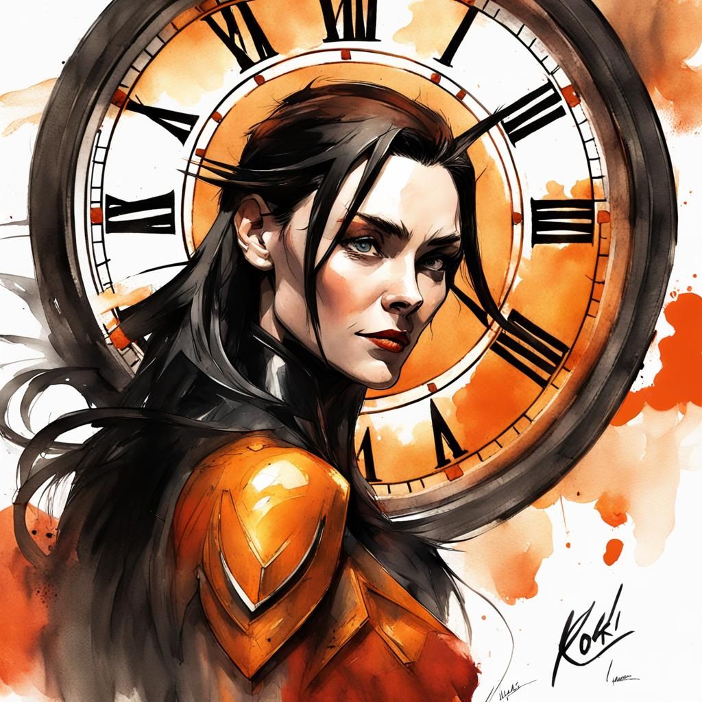 One if the Miss. Loki's escaped and is wearing a tva agents costume