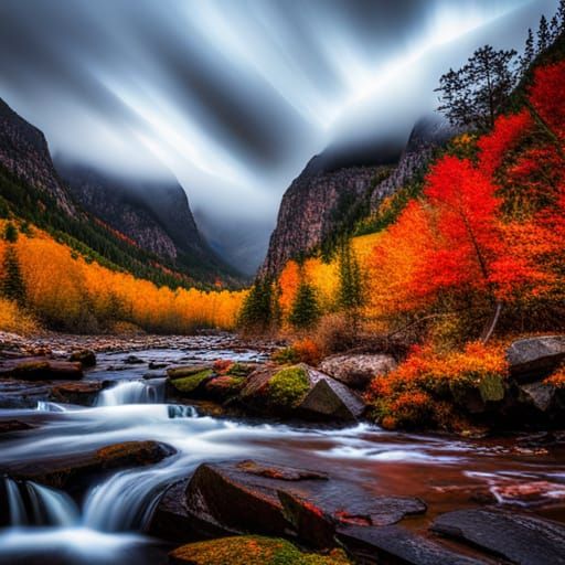 what fall looks like in the south, highly detailed