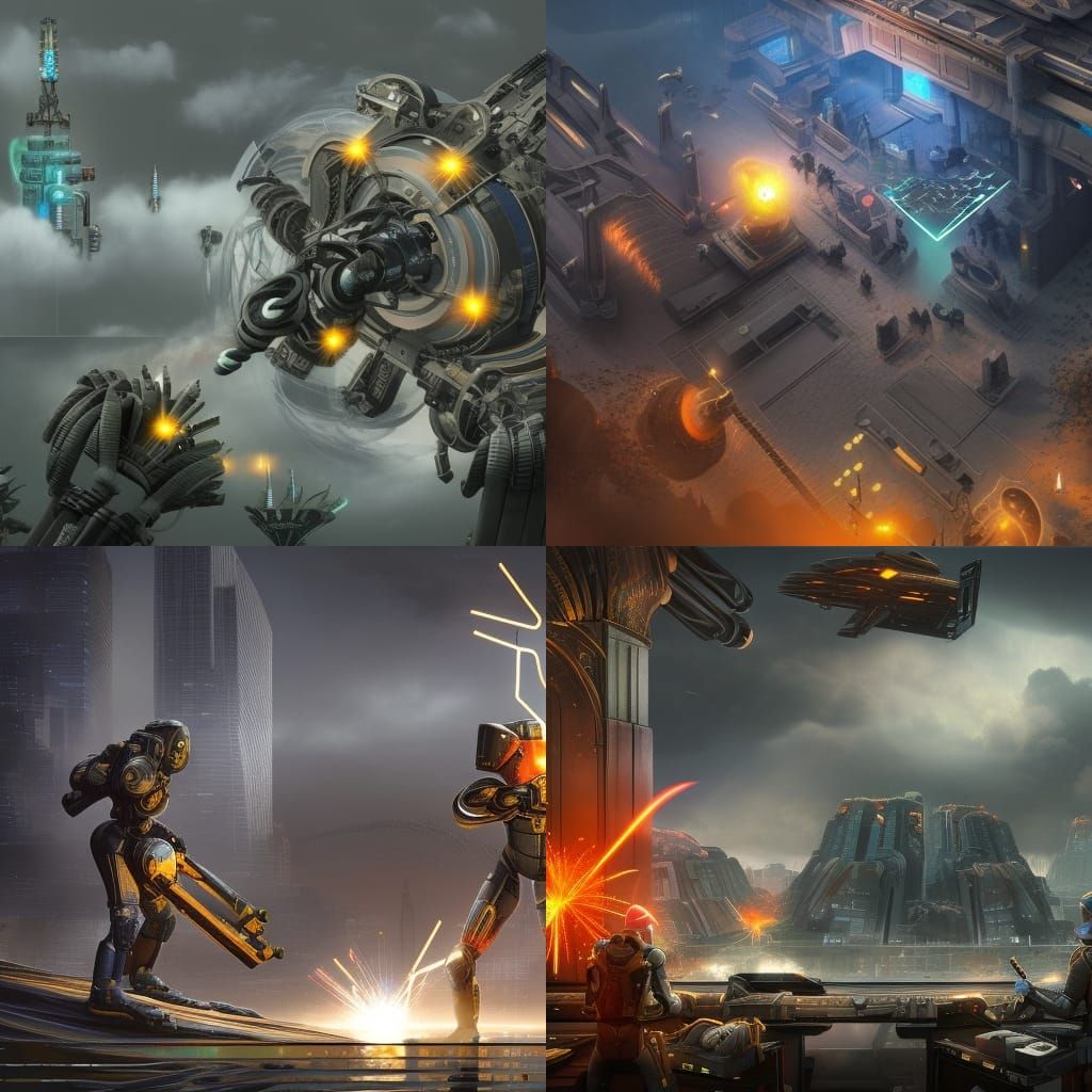 Epic Spark Unit from XCOM in Digital Painting