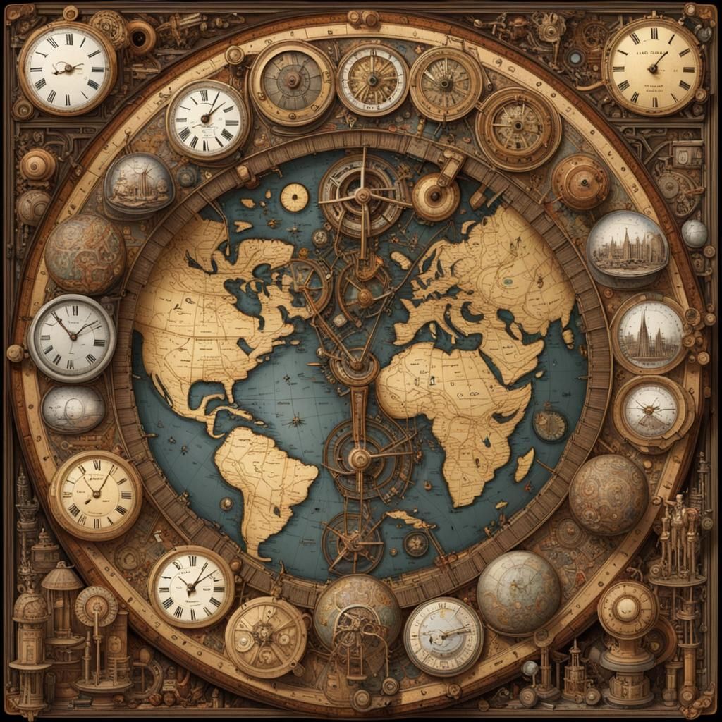 Clockwork World: A Mechanical Timepiece