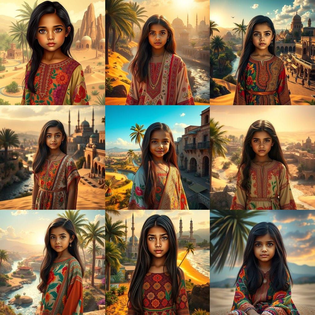 Exotic Beauty in Fusion Style