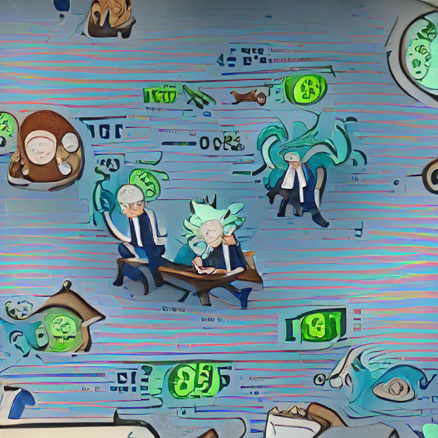 Animated Characters Compete in a High-Stakes Game