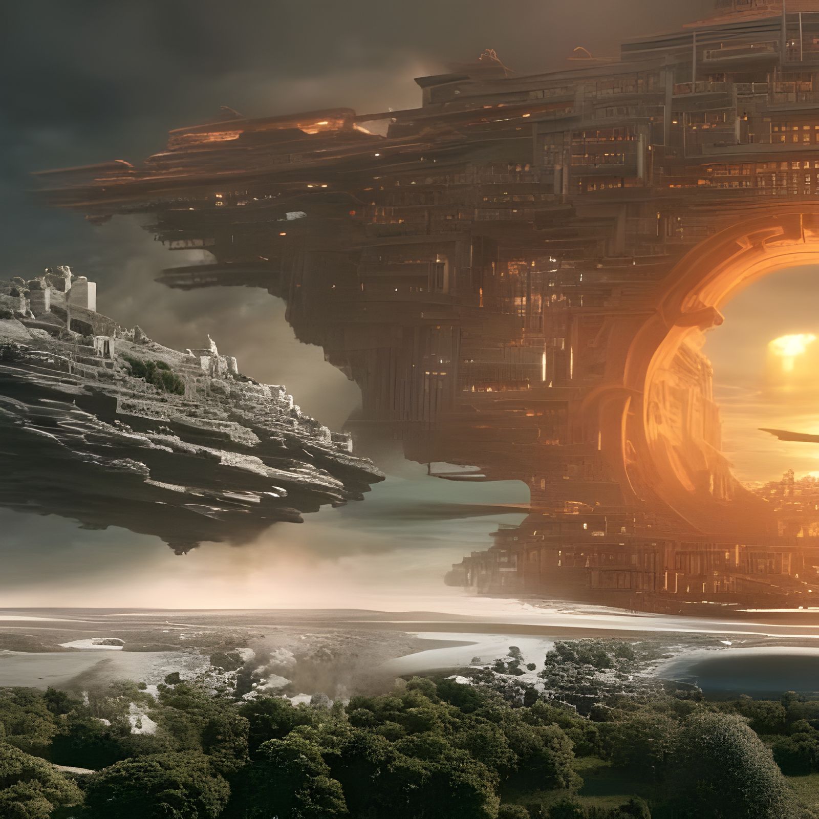 Deconstruction of Human Brain in Cinematic Landscape