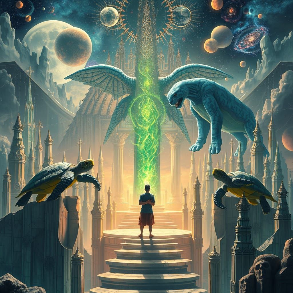 Turtles of Time Offer Green Fire in Dreamscape