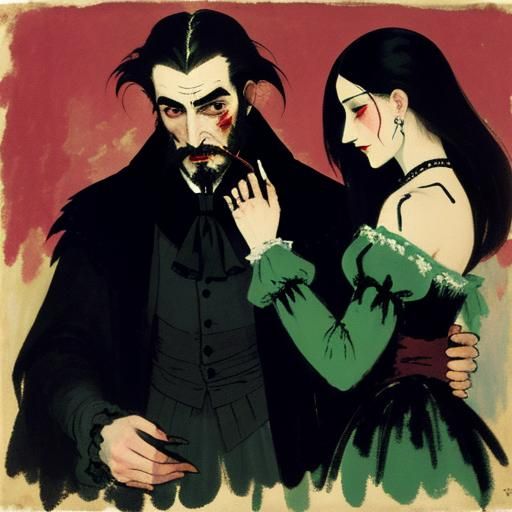 Vampire's Gift: Abstract Impressionism Inspired by Rothko an...