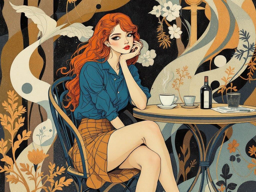 Whispers of Elegance in a Modern Dreamscape