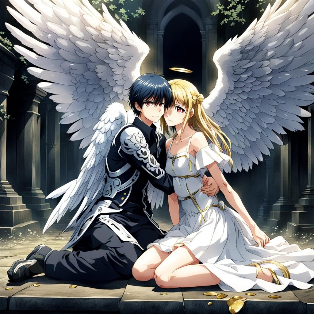 Anime Angels: One Fallen, One Divine