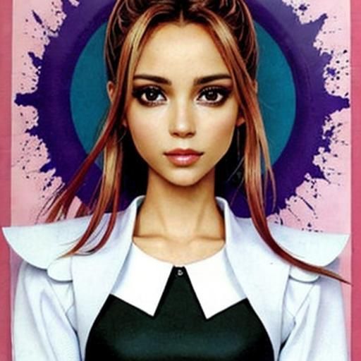 Cel-Shaded AI Art Image