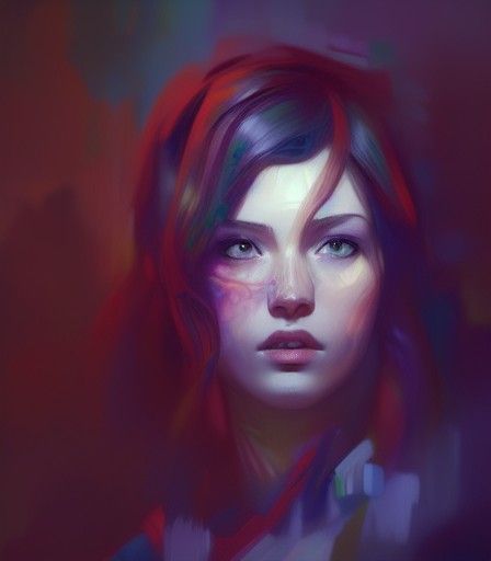 Graffiti Artist Portrait in Digital Art Style