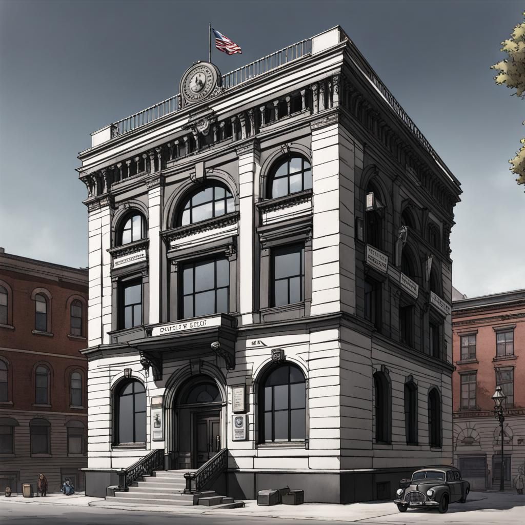 Second Empire Police Station Architecture