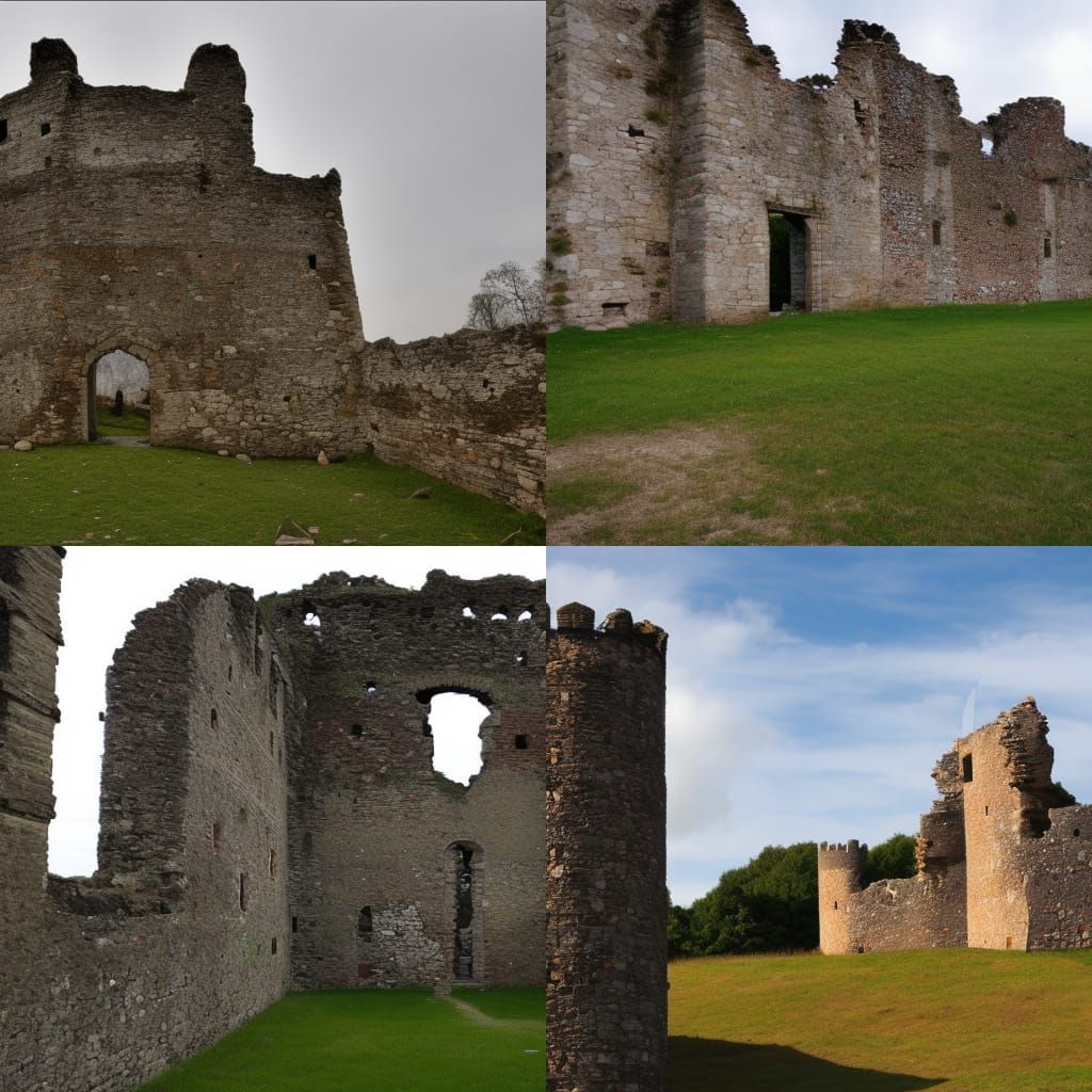 Medieval Castle Ruins: A Glimpse into History