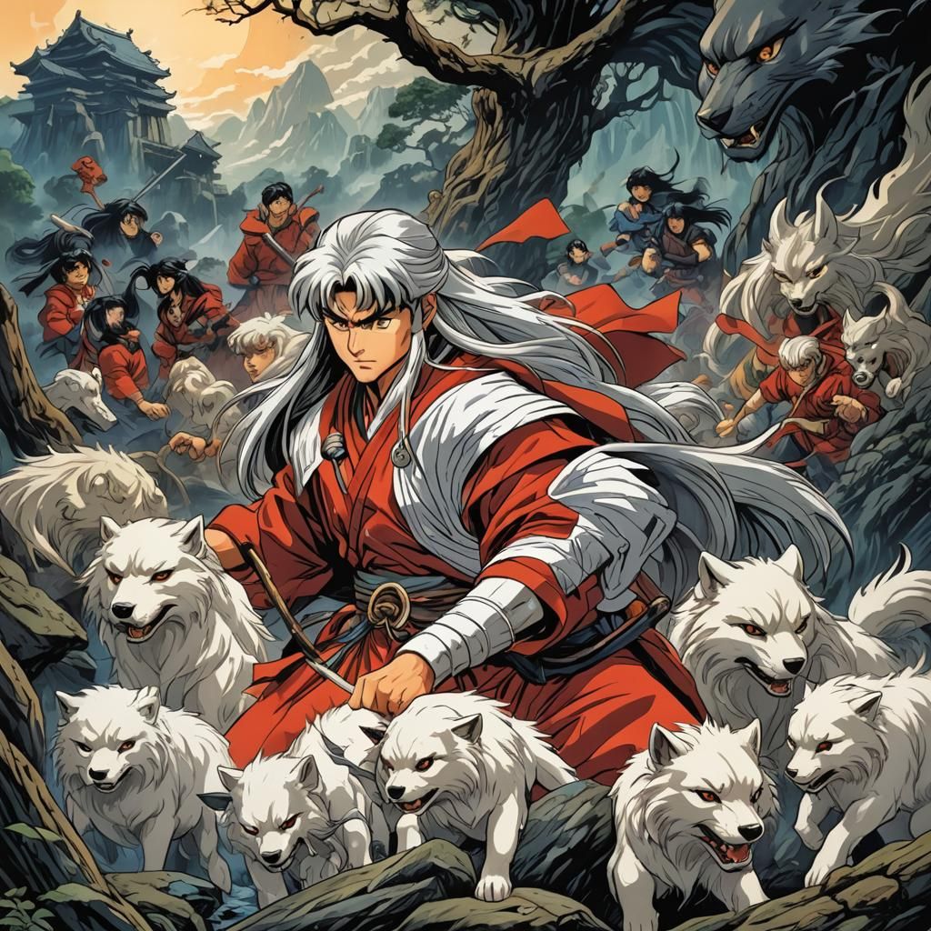 Inuyasha Comic Book Art by Mark Brooks and Dan Mumford