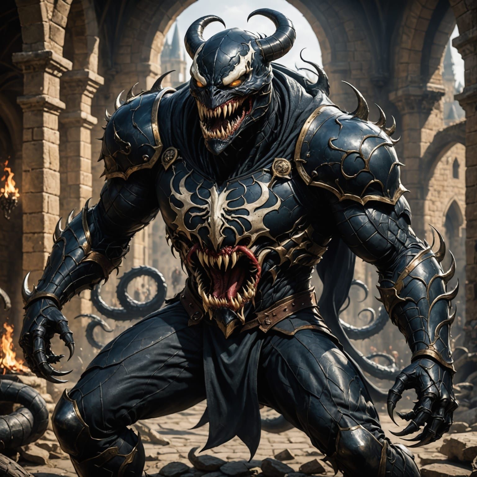 Medieval Dark Fantasy Artwork