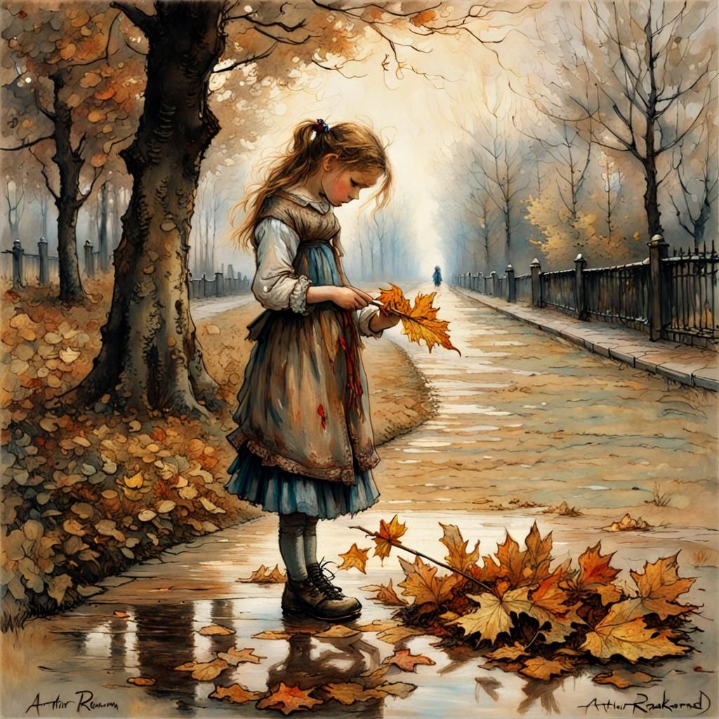 Secret of a withered leaf