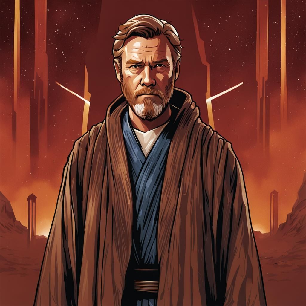 Obi-Wan Kenobi Portrait