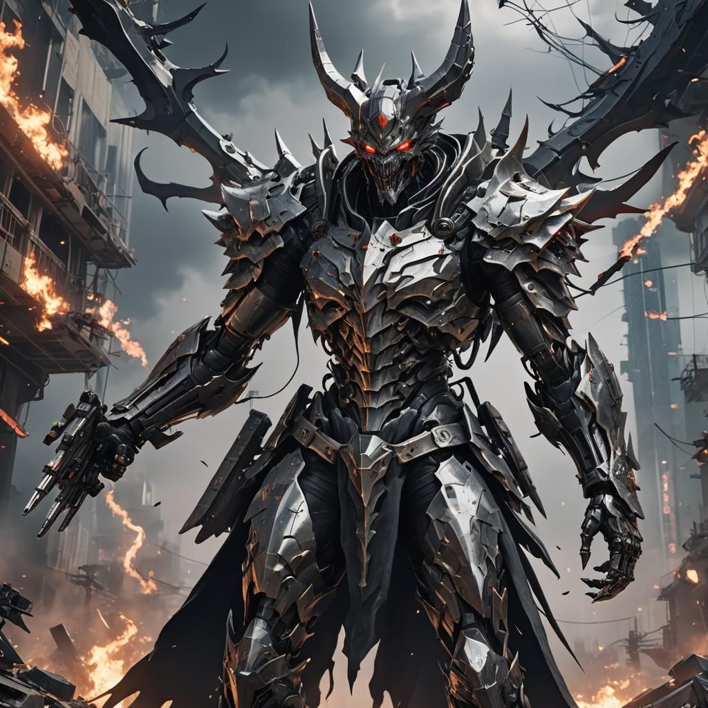 Detailed 3D Anime Art Inspired by WLOP