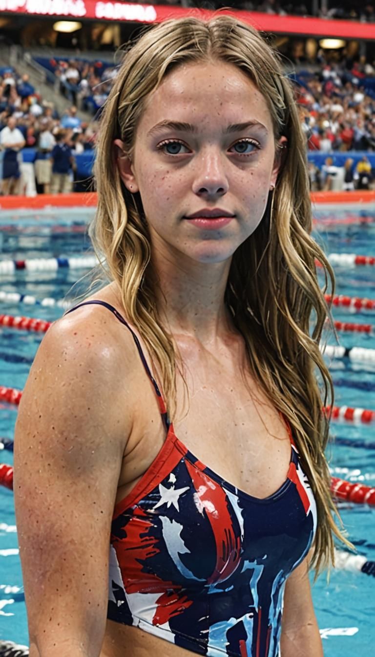 United States representative in swimming
