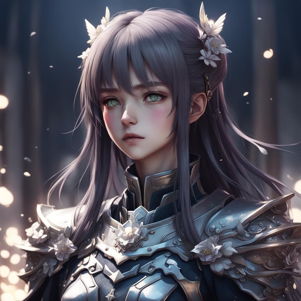 Anime-Inspired 3D Art in High Resolution