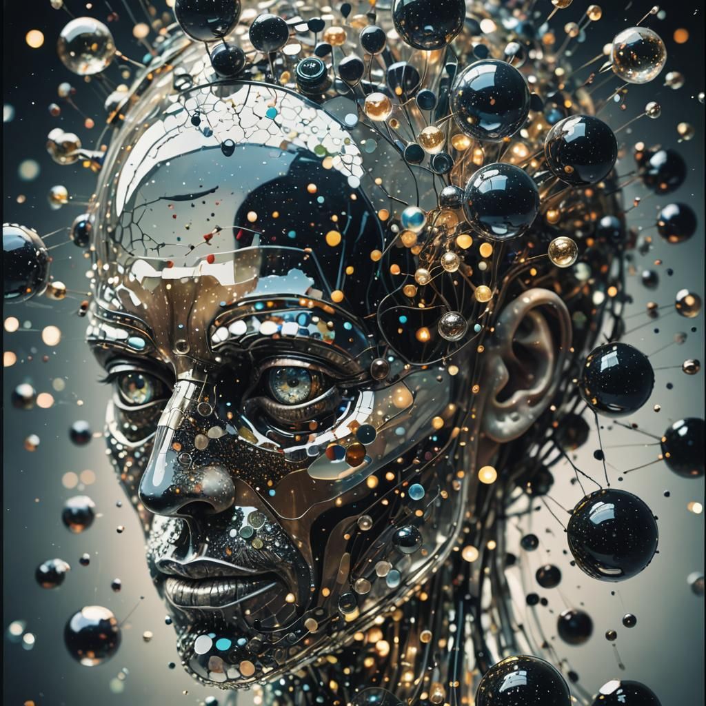 Surrealist Orbs in Hollow Head: Dissociative Identity