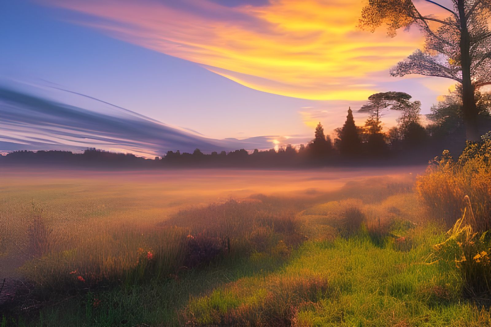 Brilliant Sunrise Over the Horizon