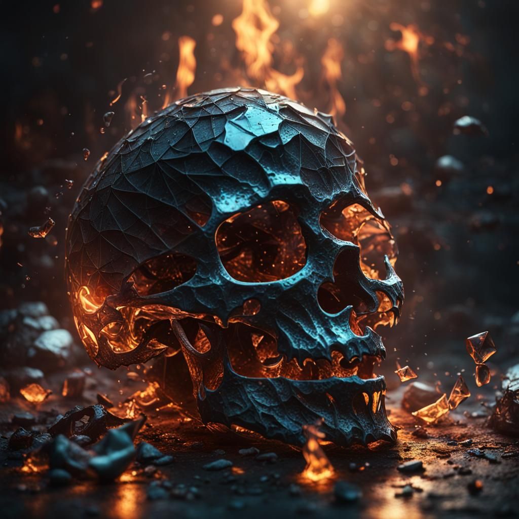 Ominous Devil's Trap in Photorealistic Style