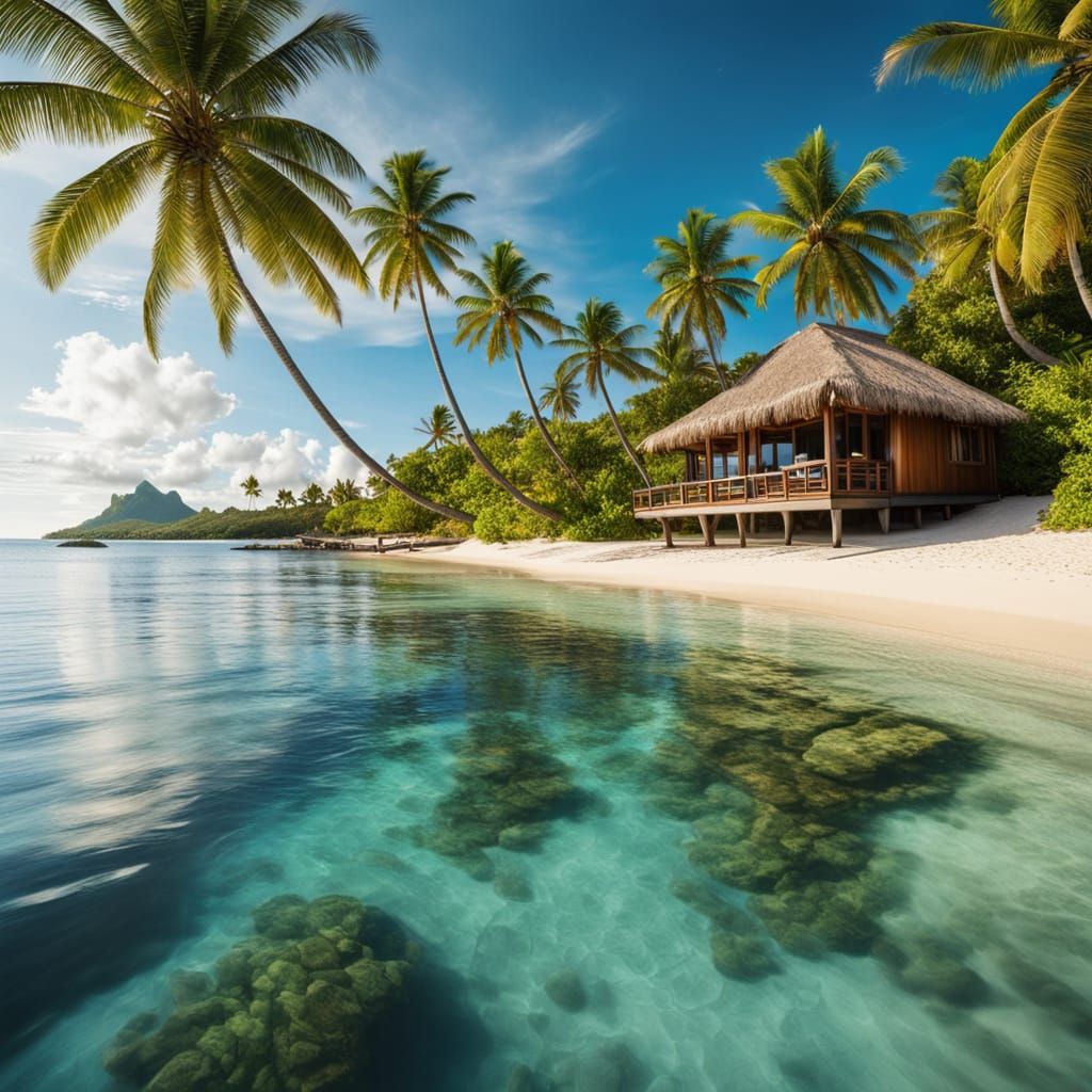 Mauritius Beach: A Hyper-Realistic Tropical Paradise