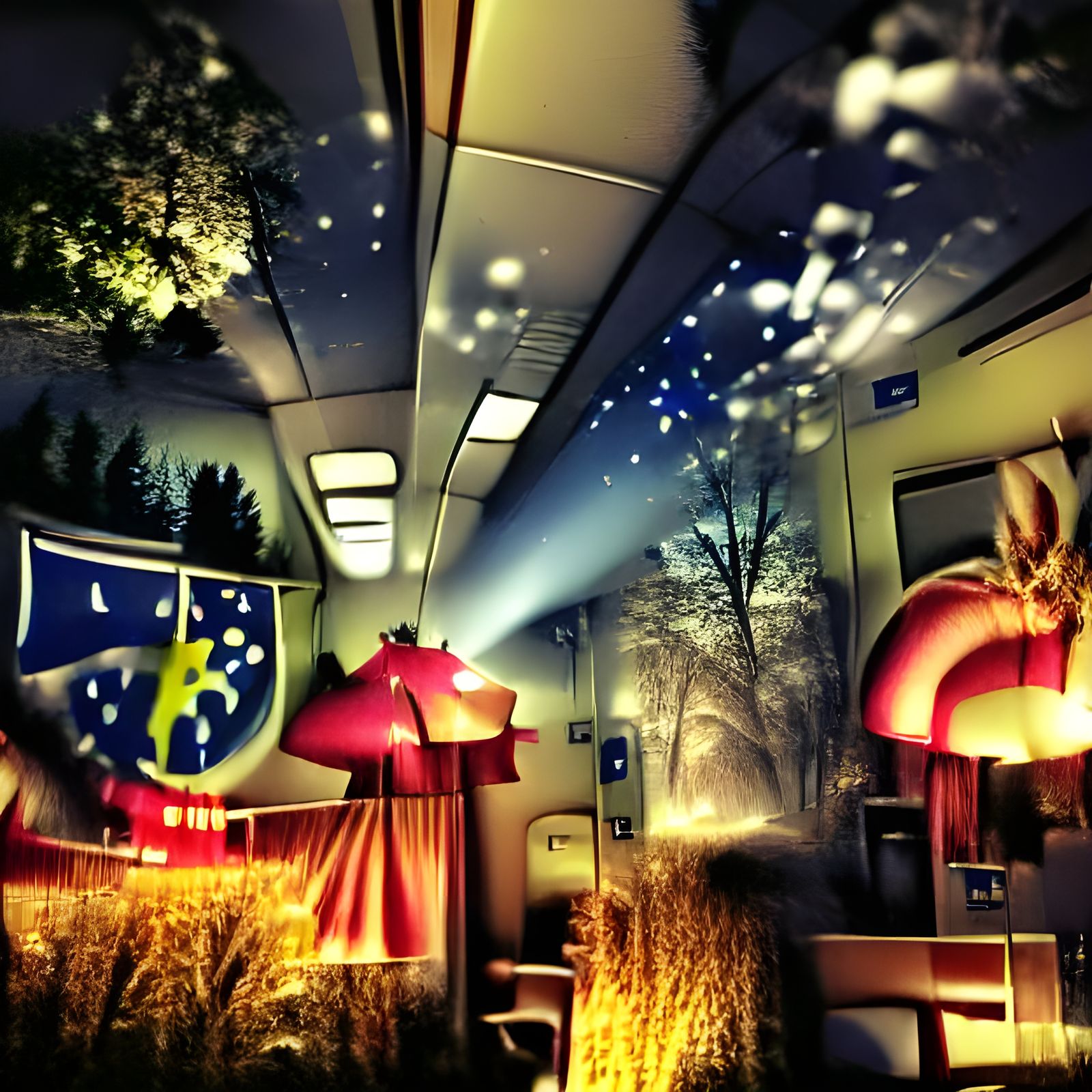 Night Train to Munich in Fairy Wonderland