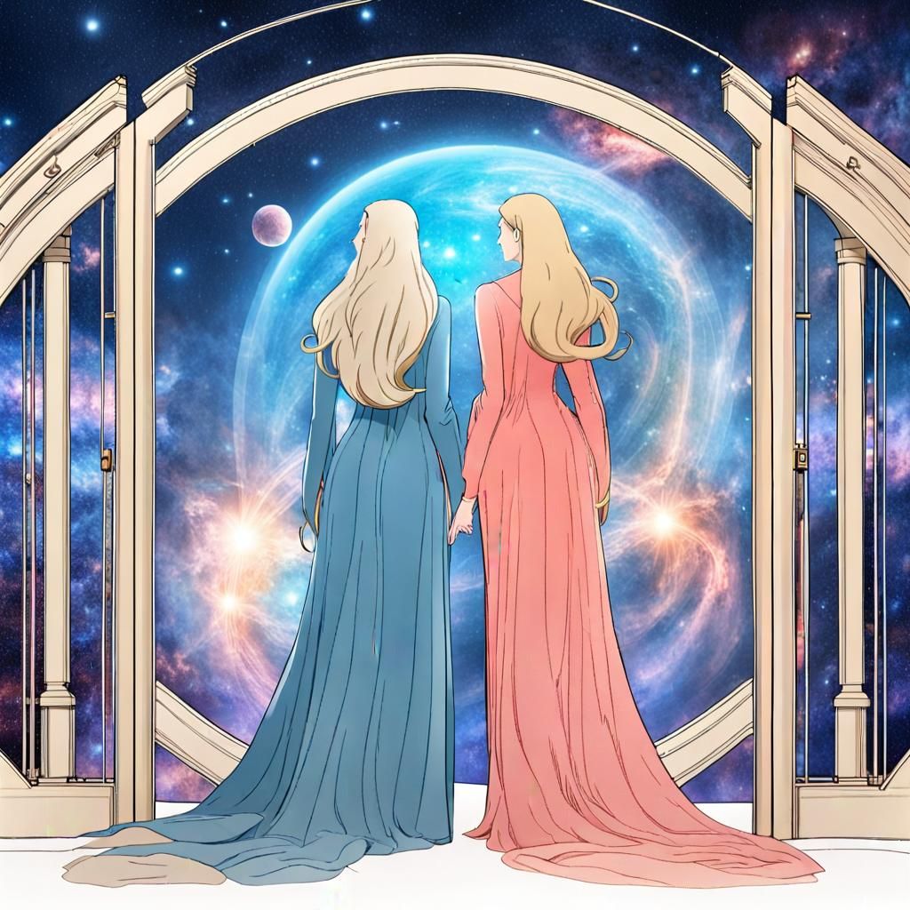 Galaxy Guards: Maximalist Double Exposure