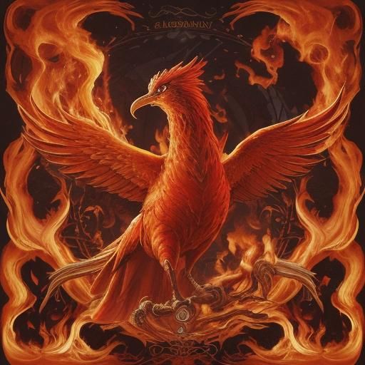 Surreal Dance of Flames in Vibrant Colors