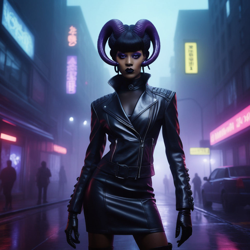 The Stylish Nyarlathotep, A Chic Dark Goddess of Evil