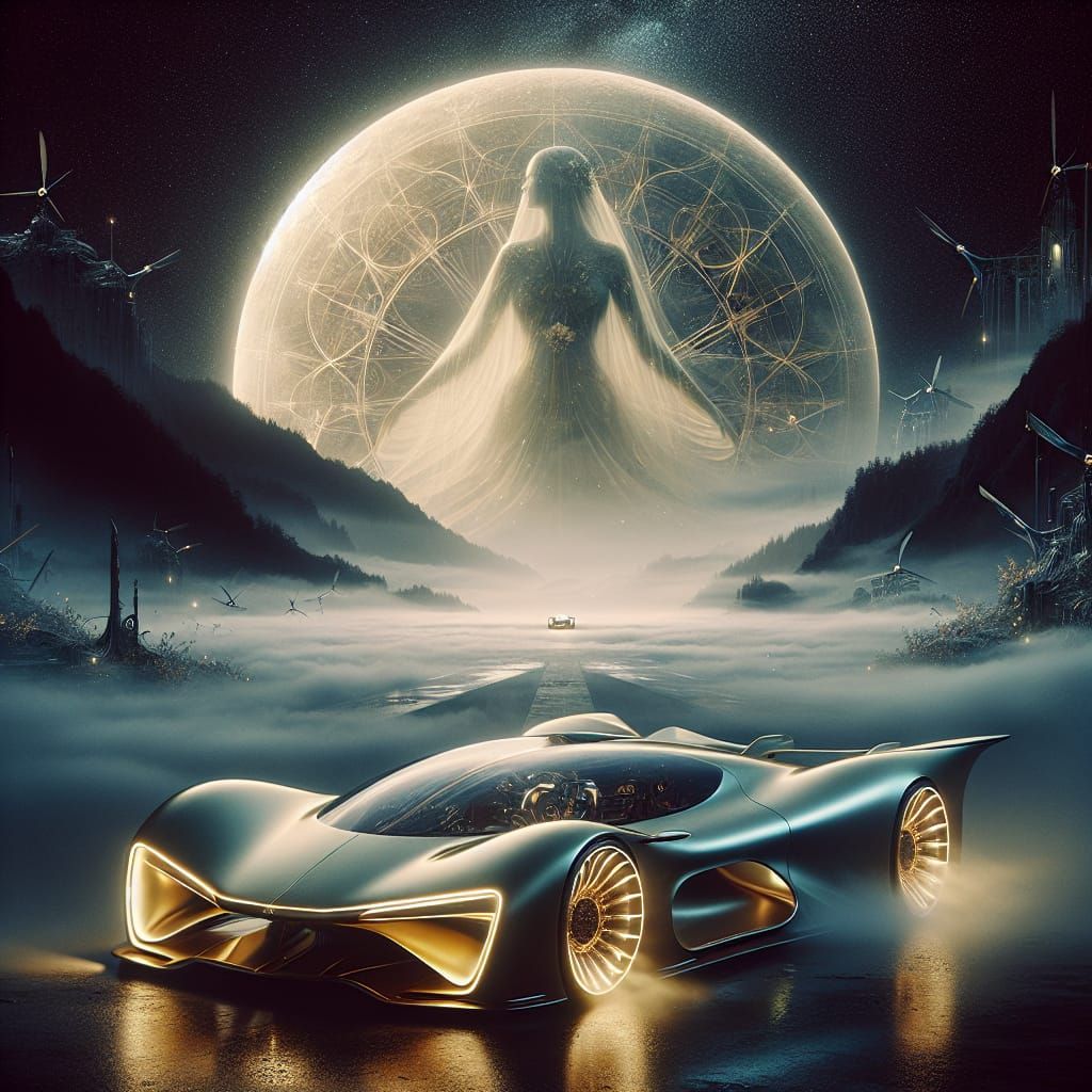 Rimac Nevera Futuristic