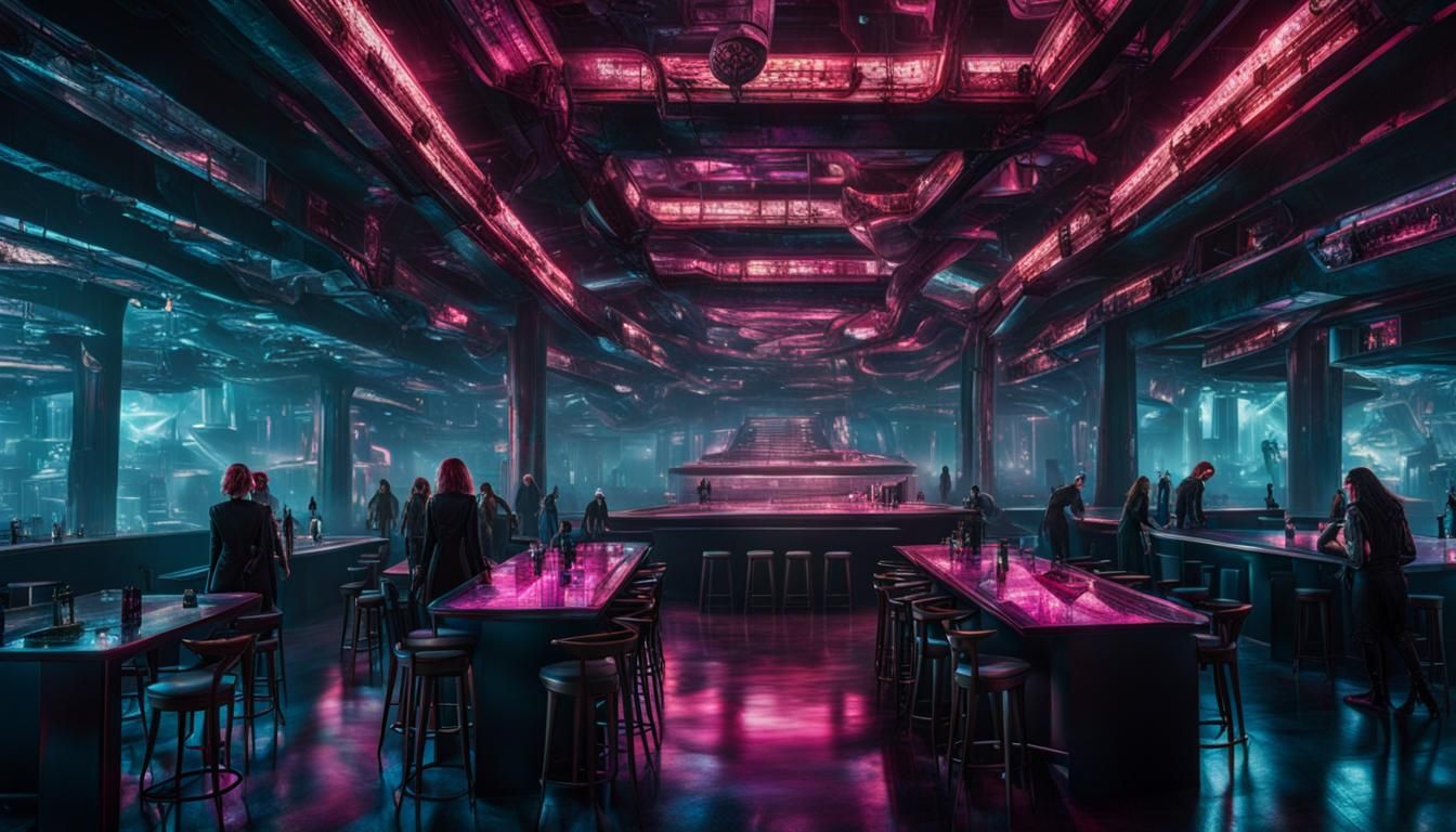 Cyberpunk Nightclub