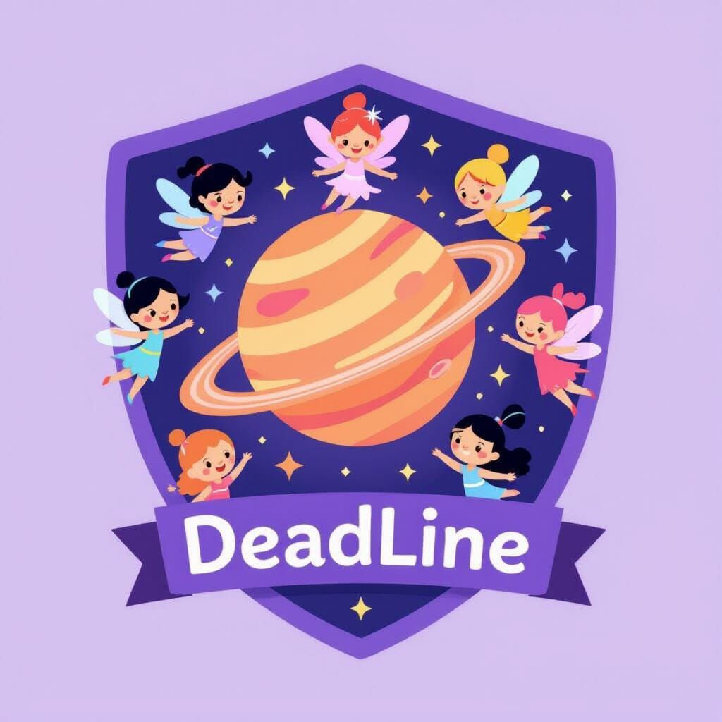 Stylish Shield Emblem for DeadLine VISA Team