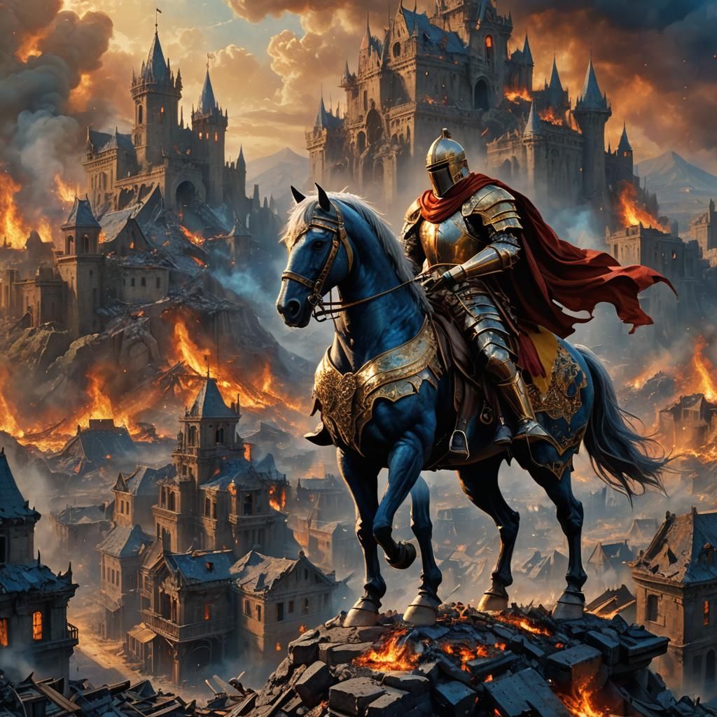knight on horse