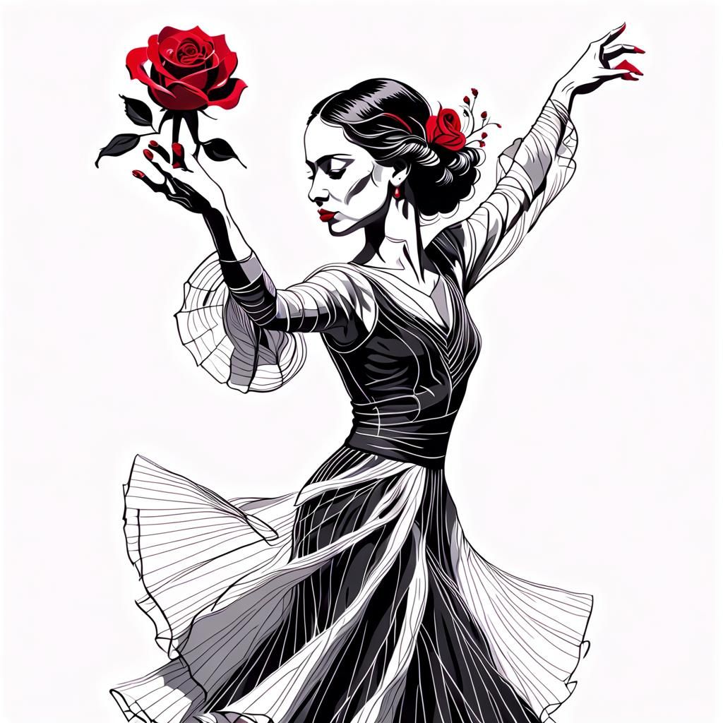 Flamenco dancer