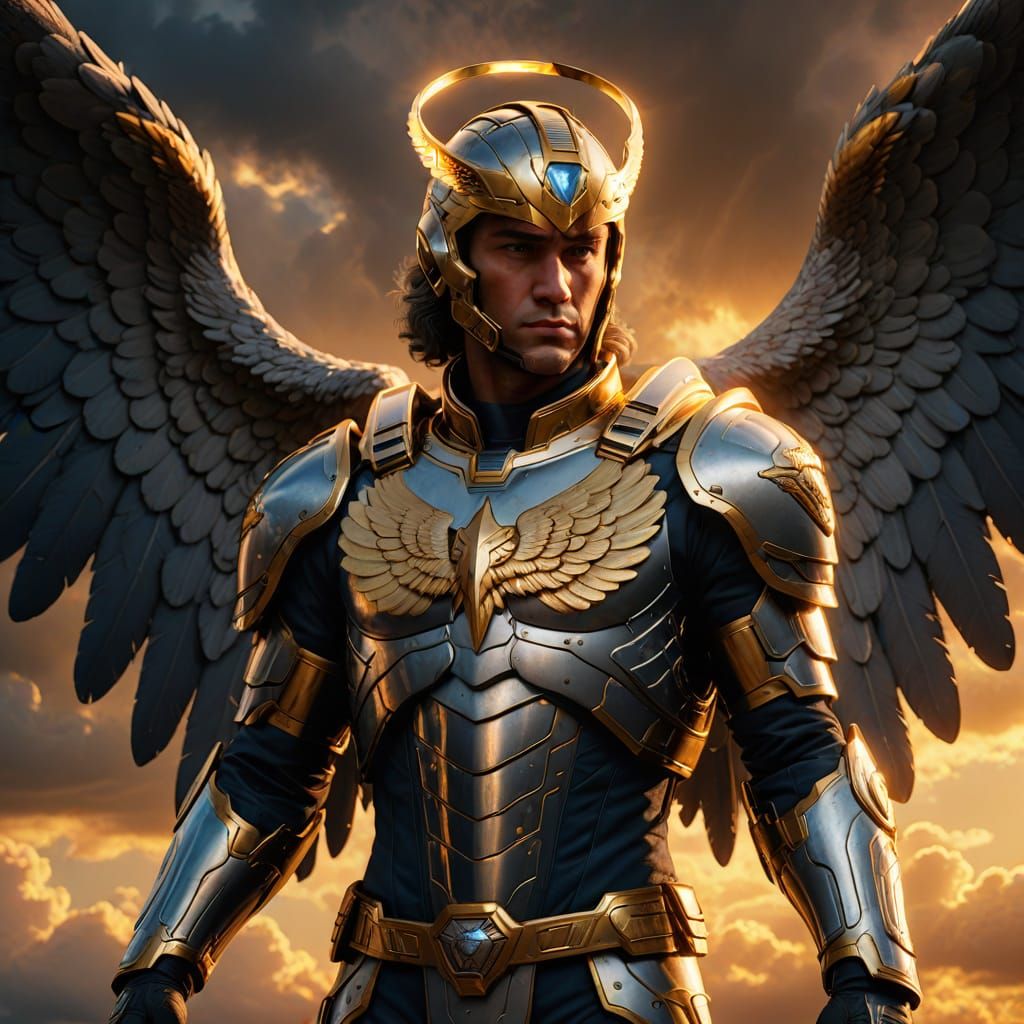 Archangel in Ultra Realism with Ray Traced Lights
